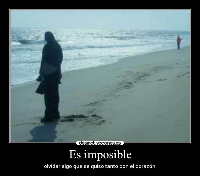 Es imposible -