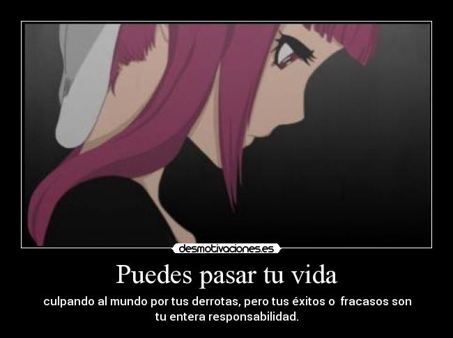 carteles vida bleach riruka dokugamine harukaze manga anime derrotas vida fullbring desmotivaciones