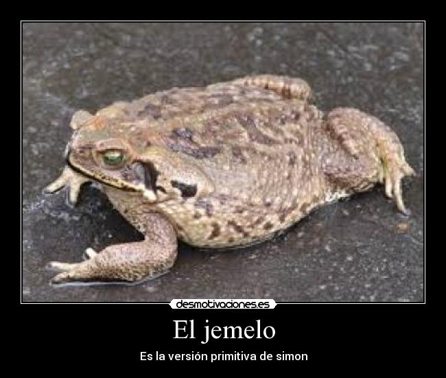 El jemelo - Es la versión primitiva de simon