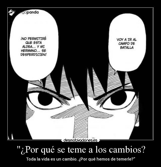 ¿Por qué se teme a los cambios? -