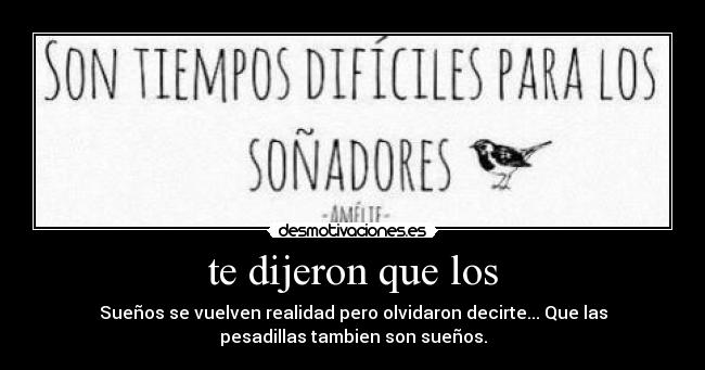 carteles suenos desmotivaciones