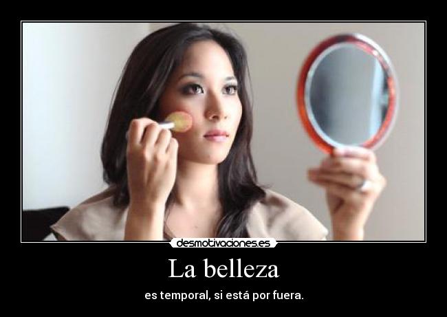 La belleza -