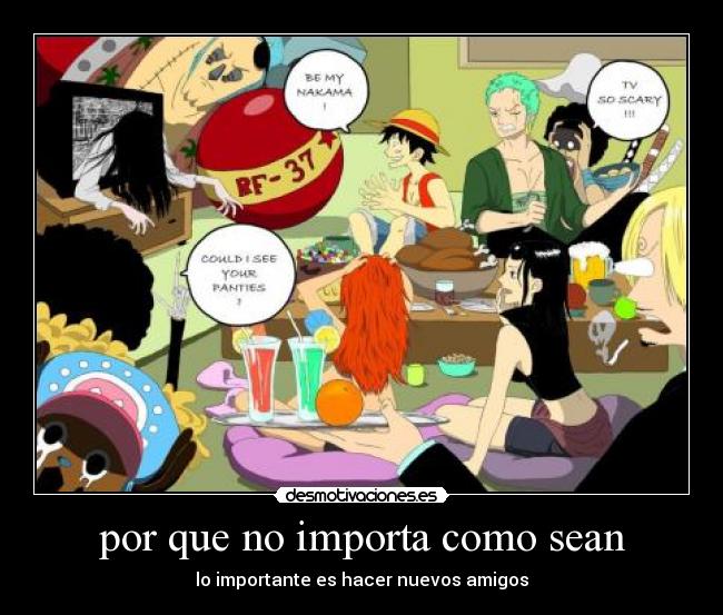 carteles one piece desmotivaciones