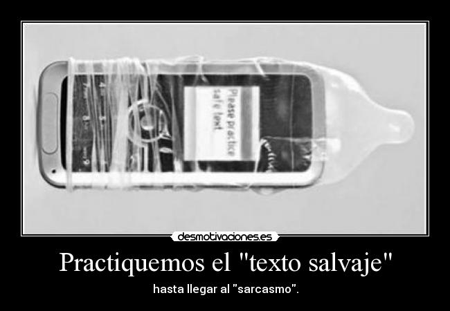 Practiquemos el texto salvaje - 