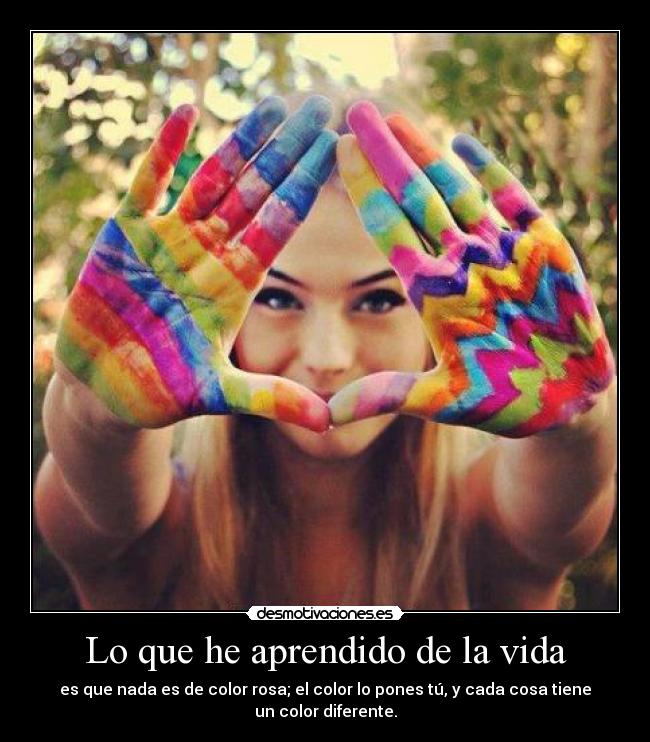 carteles vida rainbow desmotivaciones