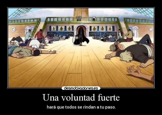 carteles one piece shanks haky del rey ronoa desmotivaciones