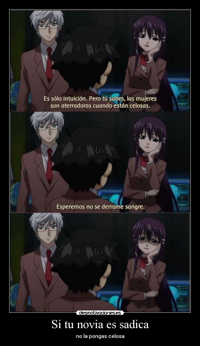 Si tu novia es sadica -