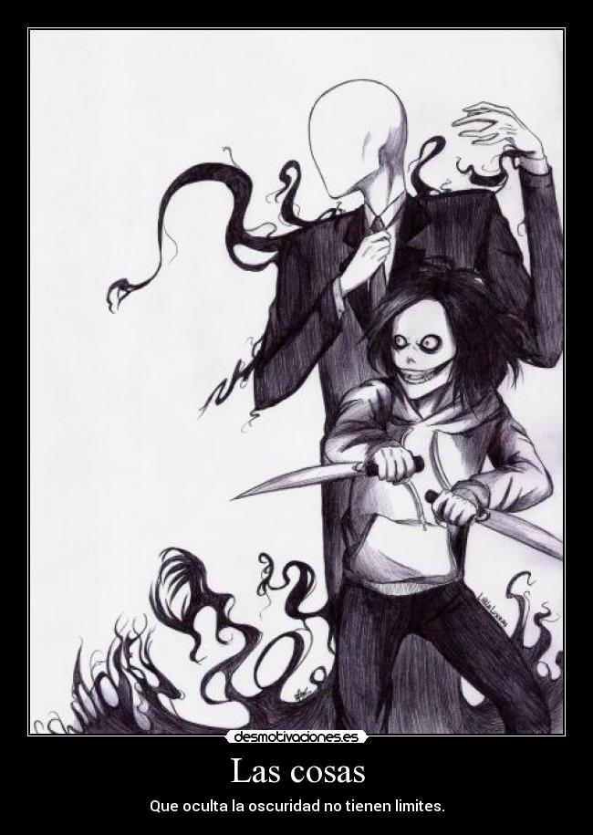 carteles slender jeffthekiller desmotivaciones