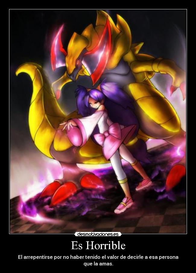 carteles amor axorus iris dragon pokemon anime fanart desmotivaciones