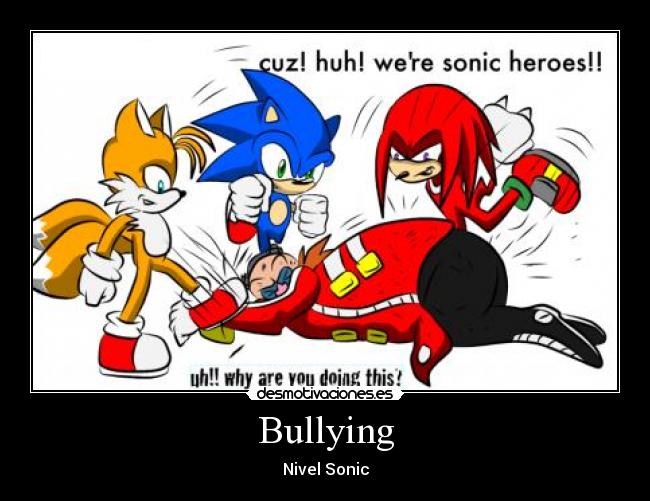 carteles sonic desmotivaciones