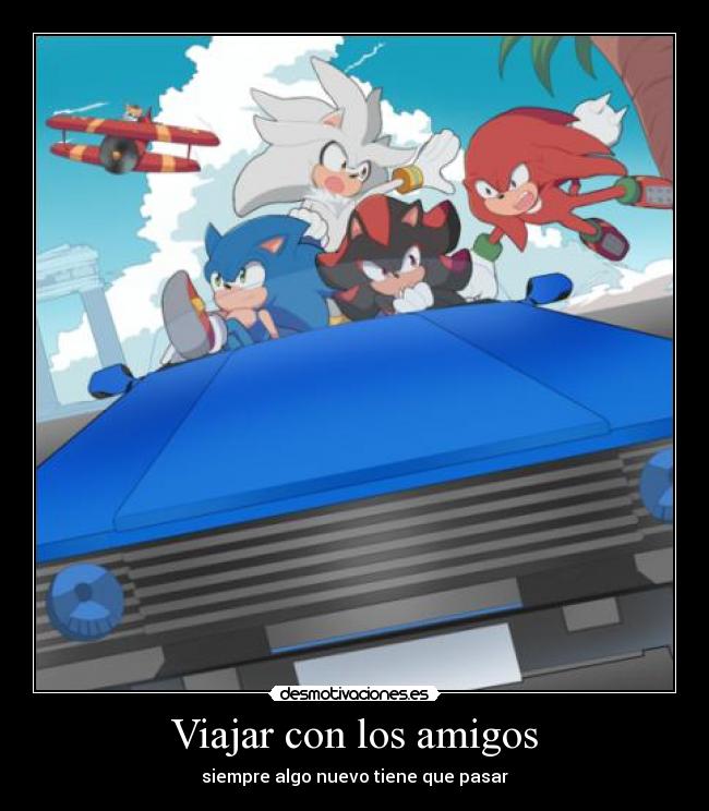 Viajar con los amigos - siempre algo nuevo tiene que pasar