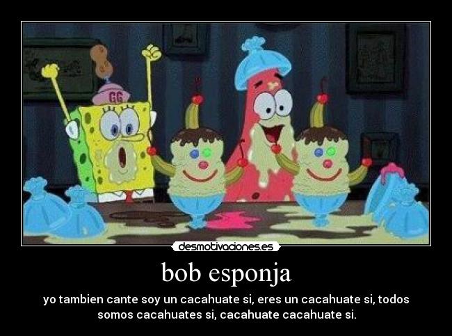 bob esponja -