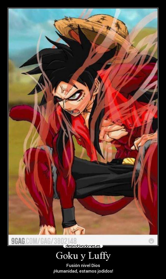 Goku y Luffy - 