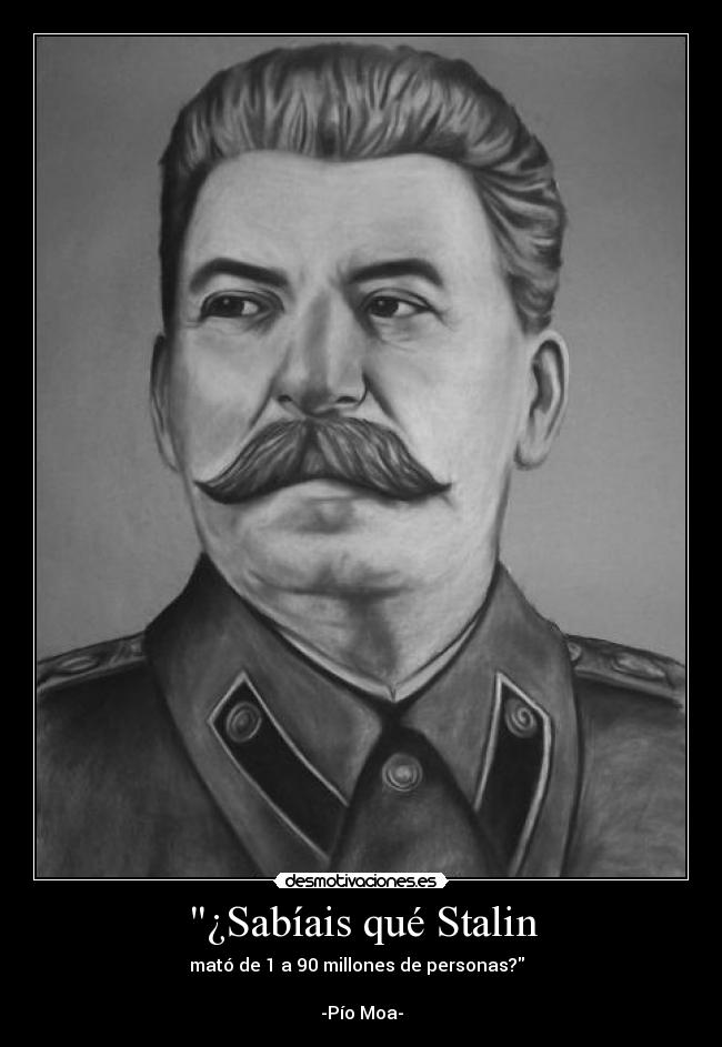 ¿Sabíais qué Stalin - 