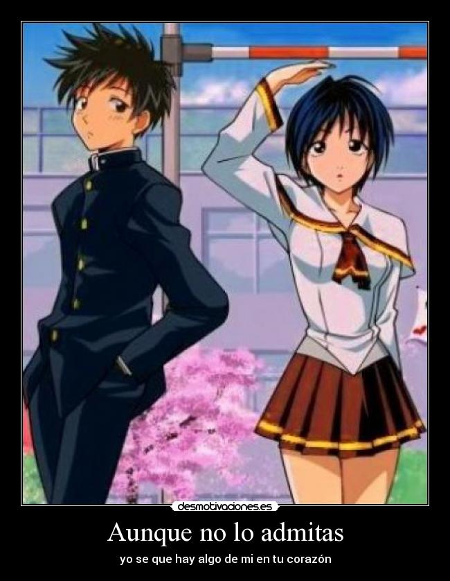 Aunque no lo admitas -