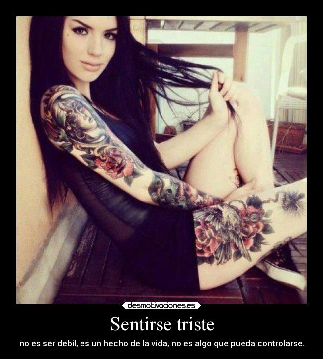 Sentirse triste - 