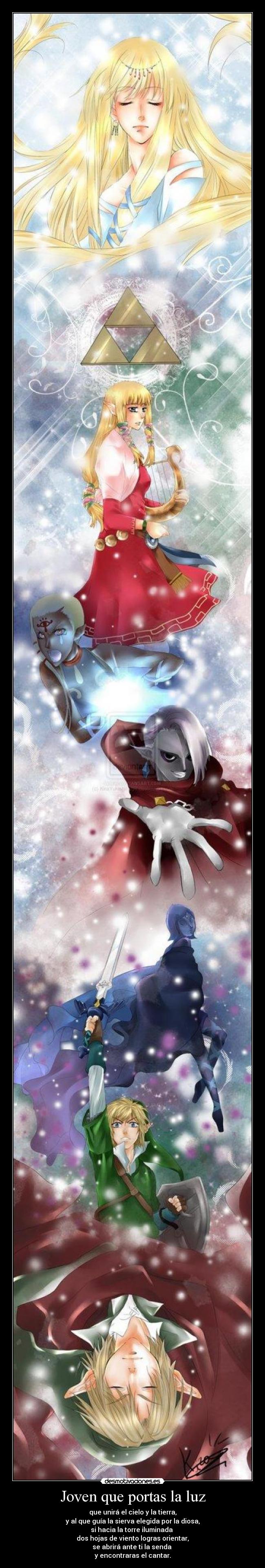 carteles the legend zelda skyward sword desmotivaciones