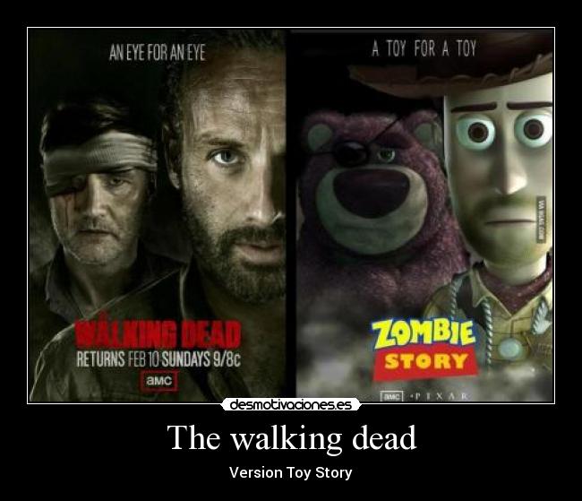 carteles the walkingdead desmotivaciones