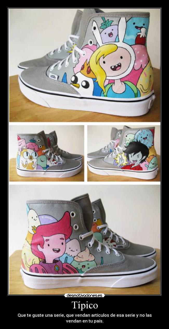 Típico - Que te guste una serie, que vendan artículos de esa serie y no las vendan en tu país.