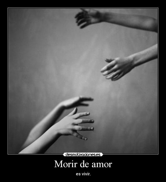 Morir de amor -