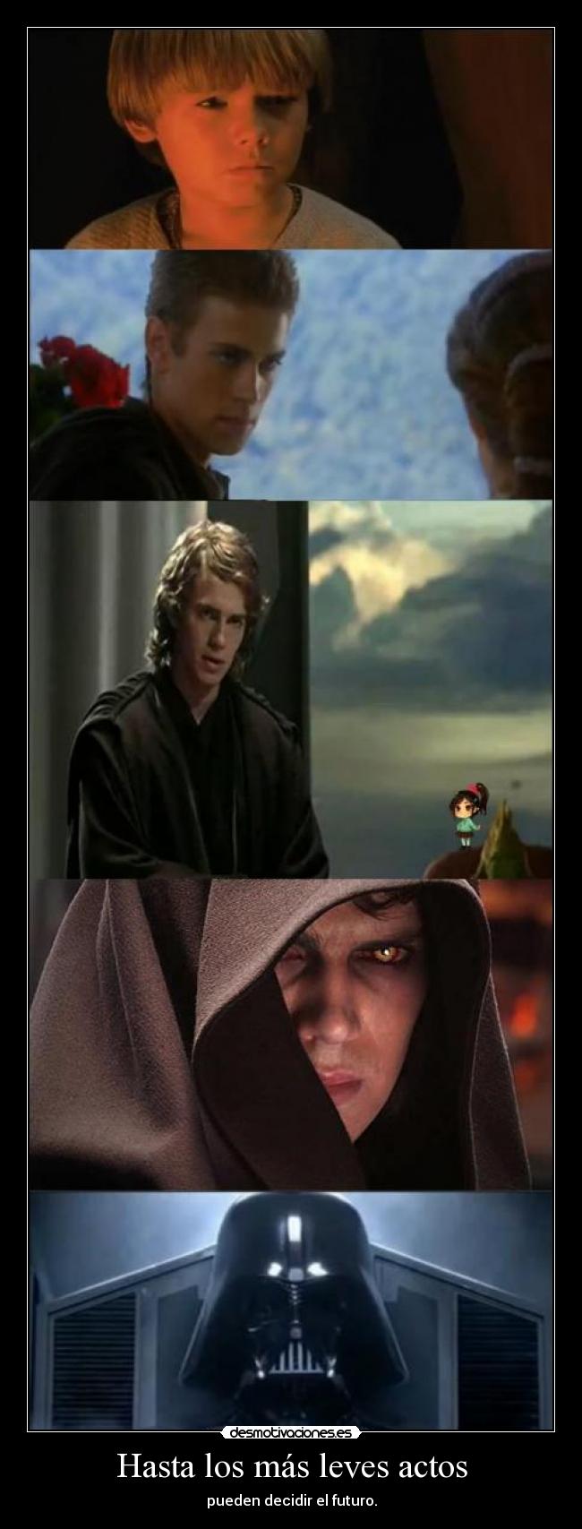 carteles star wars anakin darth vader desmotivaciones