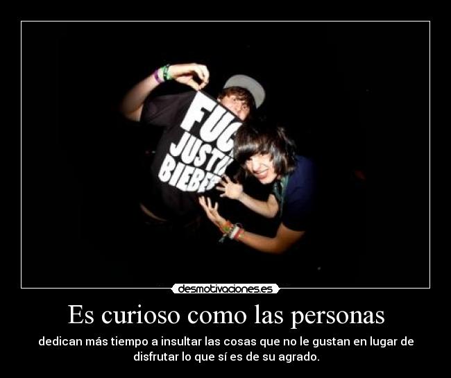 Es curioso como las personas - 