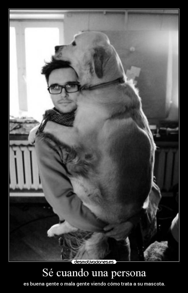 Sé cuando una persona -