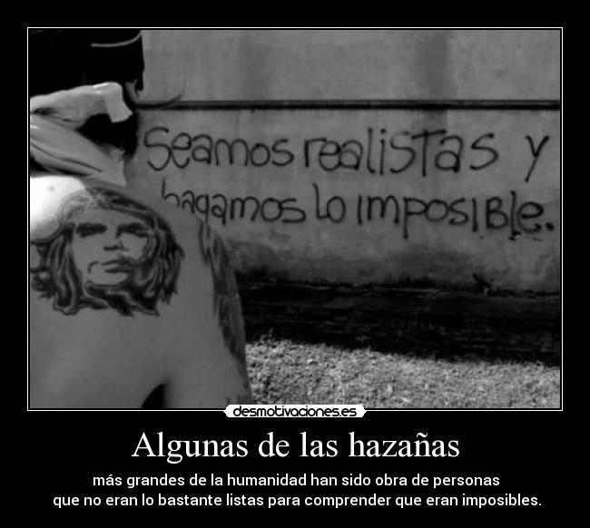 Algunas de las hazañas -