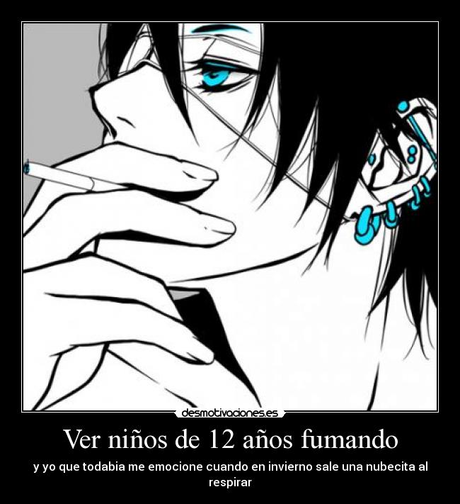 Ver niños de 12 años fumando - 