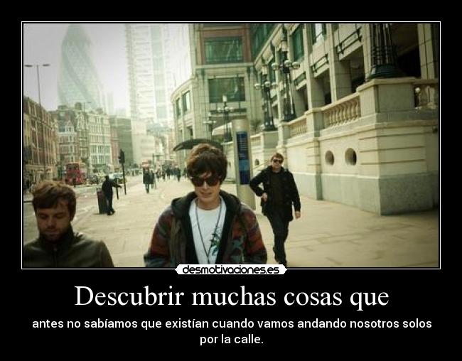 Descubrir muchas cosas que - 