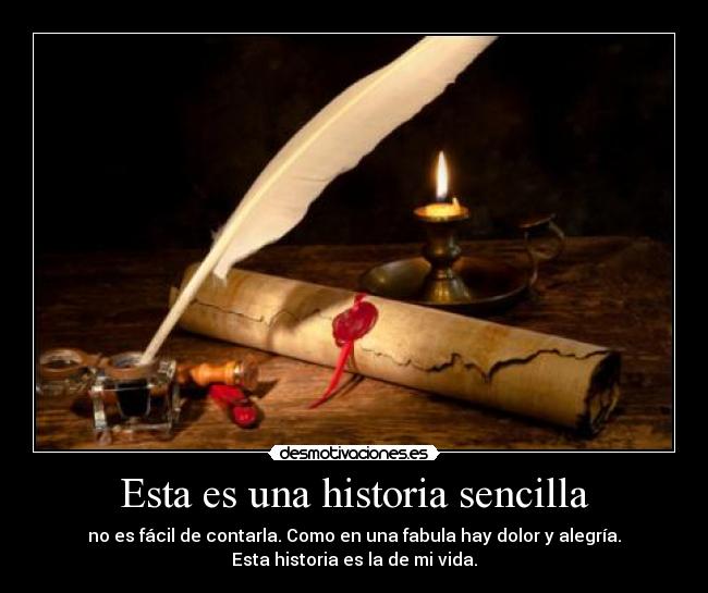 Esta es una historia sencilla -