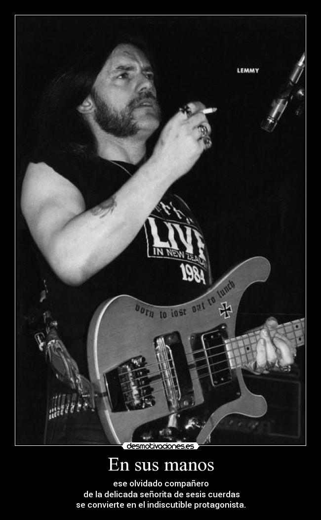 carteles lemmy kilmister aifonfores puto amo motorhead desmotivaciones