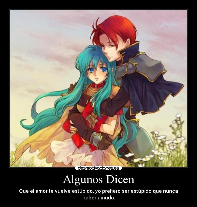 carteles amor fire emblem eirika seth desmotivaciones