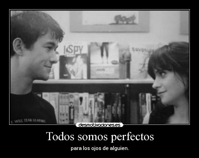 Todos somos perfectos -