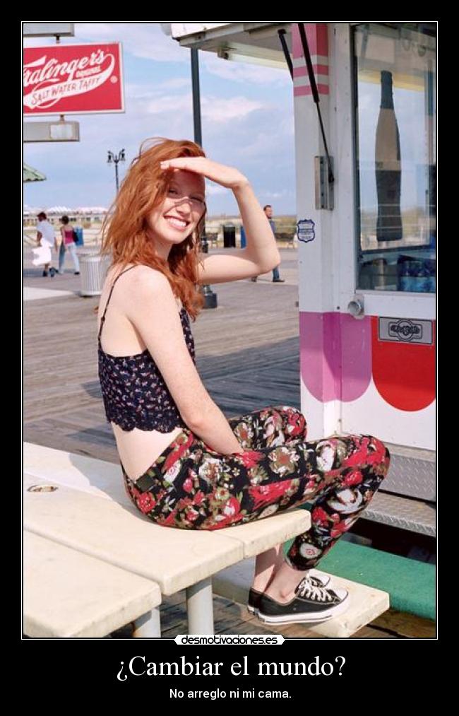 ¿Cambiar el mundo? - 