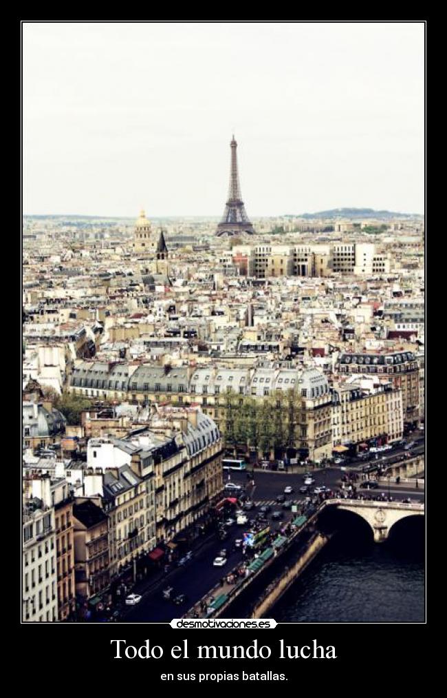 Todo el mundo lucha -
