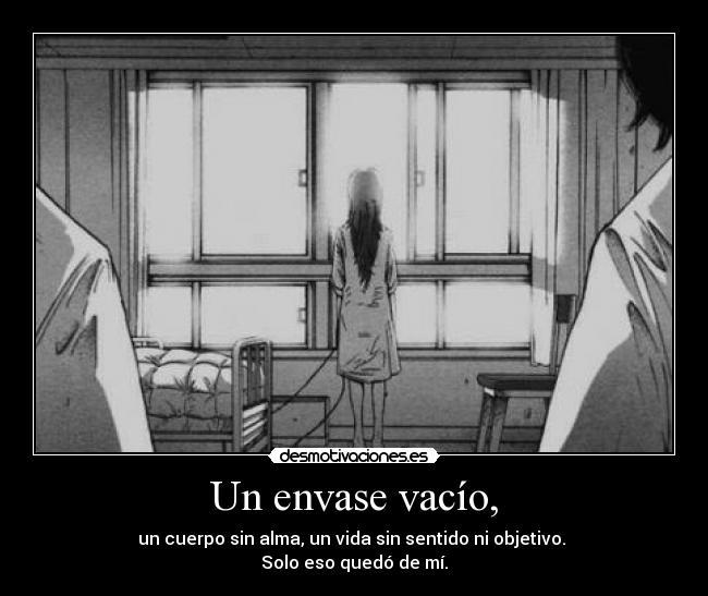 carteles anime girl sad desmotivaciones