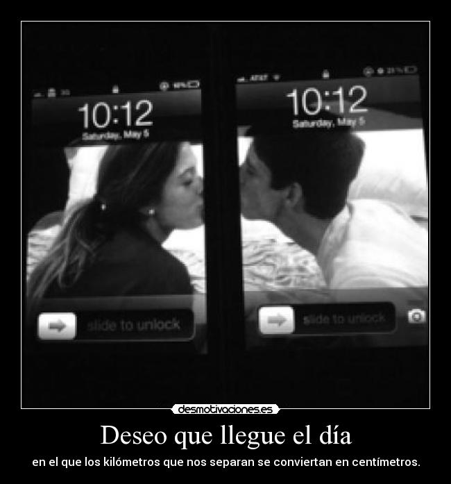 Deseo que llegue el día - 