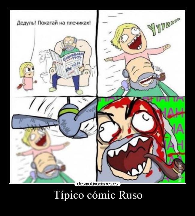 Típico cómic Ruso -