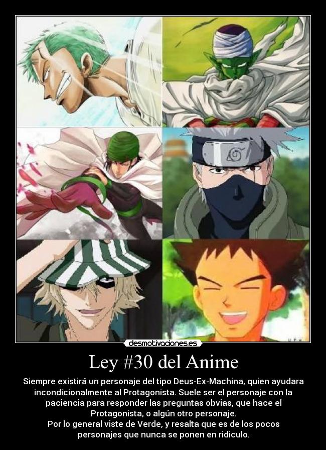 Ley #30 del Anime -