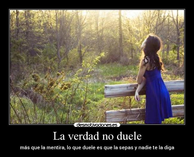 La verdad no duele - 