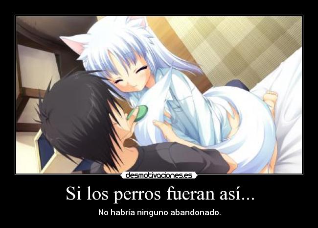 Si los perros fueran así... - No habría ninguno abandonado.