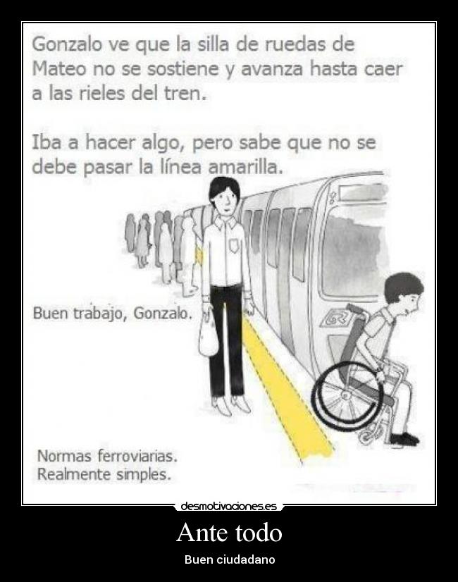 Ante todo - Buen ciudadano