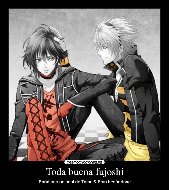 Toda buena fujoshi - Soñó con un final de Toma & Shin besándose