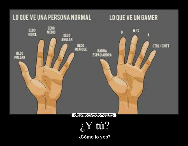 ¿Y tú? - ¿Cómo lo ves?