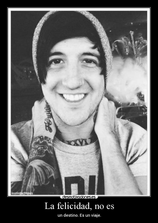 La felicidad, no es -