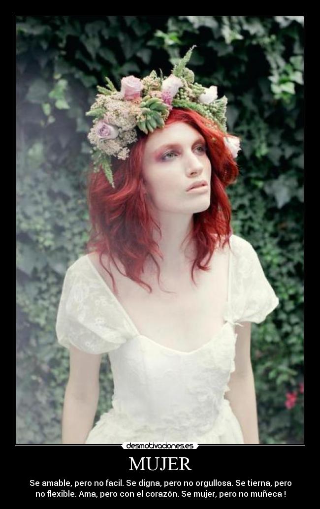carteles mujer mujeres desmotivaciones