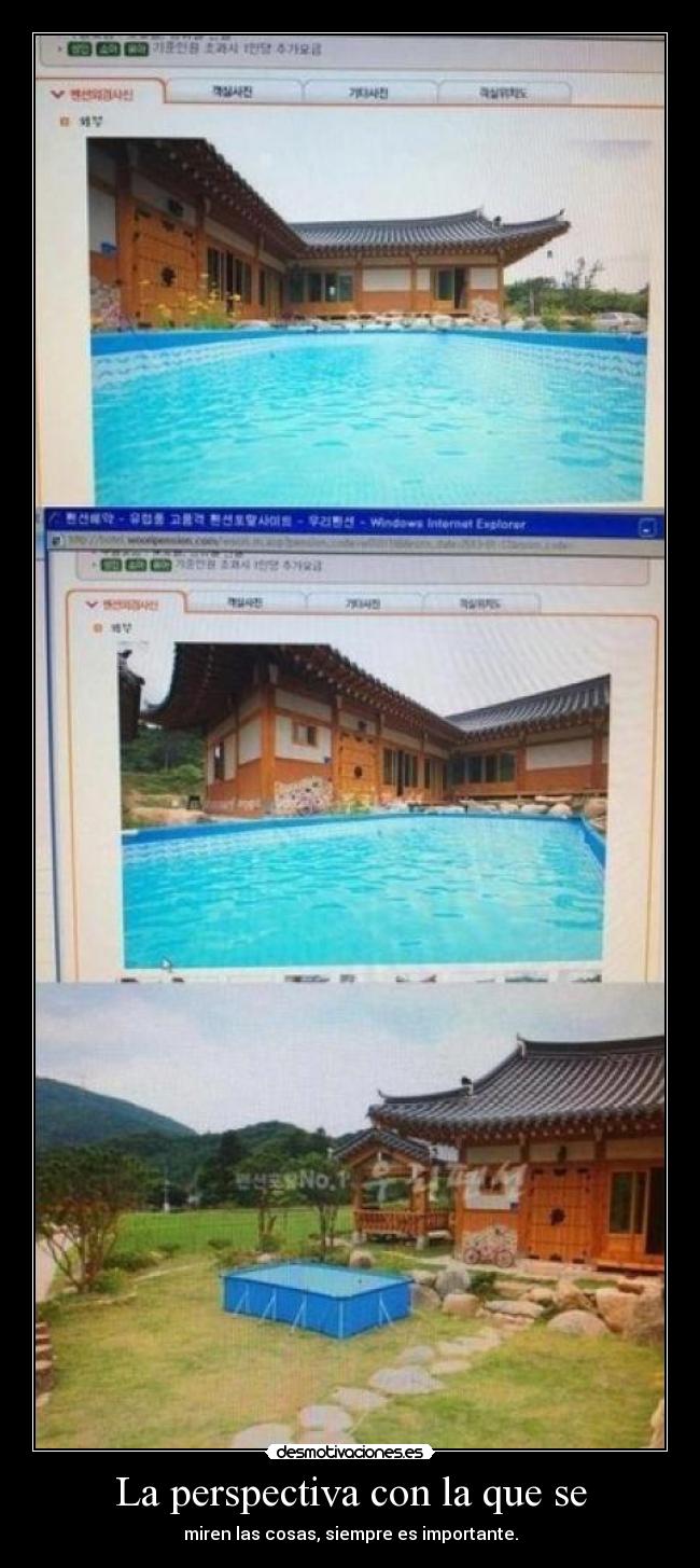 La perspectiva con la que se - 