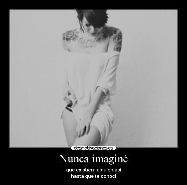 Nunca imaginé - 