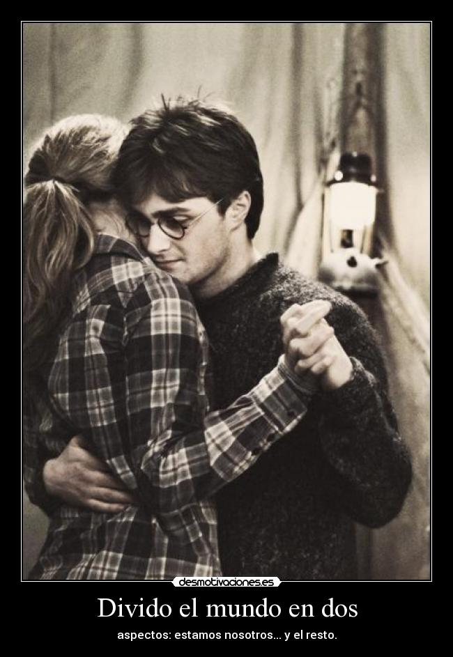 Divido el mundo en dos -